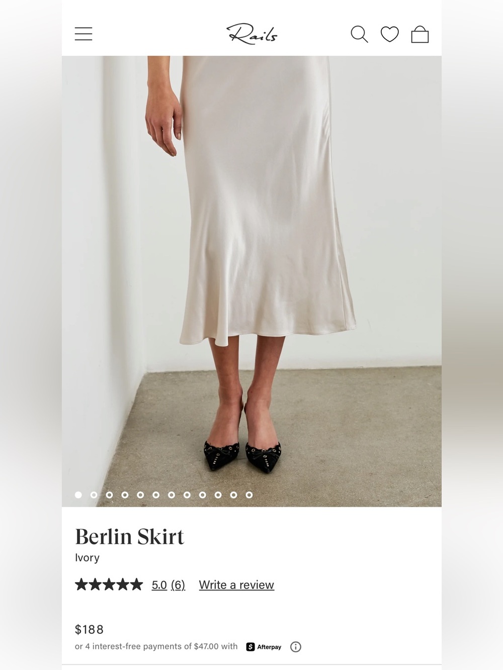 Rails ‘Berlin Skirt’ - Picture 8 of 9